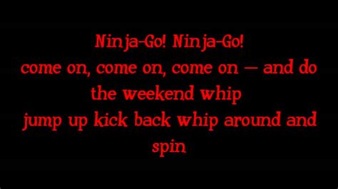 lego ninjago intro lyrics